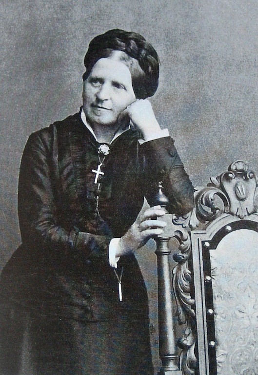 Die Erfolgsautorin um 1890: Johanna Spyri starb im Alter von 74 Jahren im Juli 1901 an Krebs. Quelle: Wikicommons/Regine Schindler, Spurensuche