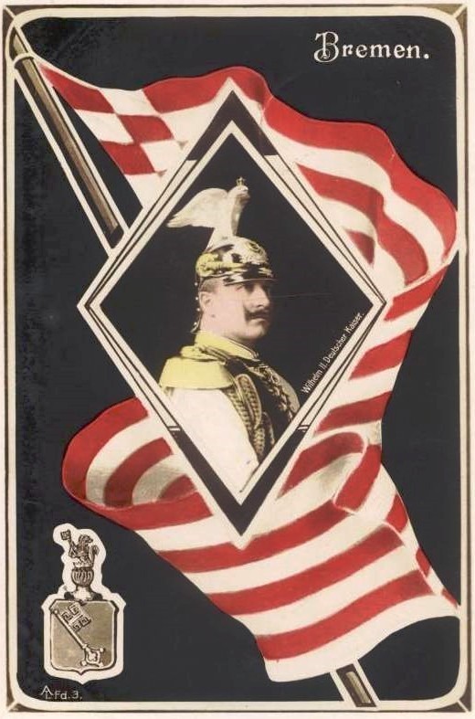 Auch zur falschen Zeit am falschen Ort: Kaiser Wilhelm II. wurde am 6. März 1901 an der Bischofsnadel verletzt. Quelle: Stadtteil-Archiv Bremen-Neustadt